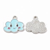 Alloy Enamel Pendants ENAM-B054-12P-2