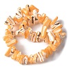 Dyed Natural Trochus Shell Beads Strands SSHEL-C013-09C-2