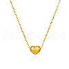 Stainless Steel Heart Pendant Necklaces for Women Daily Wear Stylish Jewelry XB4381-2-2