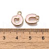 Alloy Enamel Charms ENAM-K075-05KCG-03-3