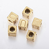 304 Stainless Steel Large Hole Letter European Beads STAS-H428-01G-U-1