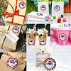 5 Sheets Round Dot PVC Waterproof Decorative Sticker Labels DIY-WH0481-03-6