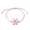 Adjustable Nylon Cord Link Bracelets BJEW-MZ00162-04-2