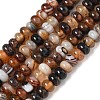 Natural Banded Agate Beads Strands G-F790-I01-01P-2