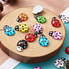Transparent Flat Back Resin Cabochons CRES-TA0001-05-5
