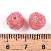 Opaque Acrylic Beads OACR-H045-01B-3