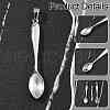 6Pcs 3 Styles 304 Stainless Steel Big Pendants STAS-CJ0002-48-3