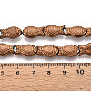 Electroplate Glass Beads Strands EGLA-T025-03F-4