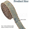 Star Bronzing Denim Polyester Ribbon PW-WGCF3C2-02-2