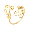 304 Stainless Steel Cuff Rings RJEW-S628-07G-2