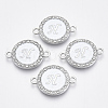 Alloy Enamel Links Connectors ENAM-TAC0003-01S-04H-1