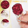 Cloth Flower Brooches JEWB-WH20001-03B-5