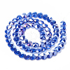 Electroplate Glass Beads EGLA-Q091-10mm-A07-2