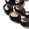Three Color Natural Tiger Eye Beads Strands G-L164-A-18-4
