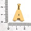 Golden 304 Stainless Steel Pendants STAS-K300-01G-A-3