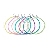 Crackle Glass Beaded Necklace Sets for Women NJEW-JN04194-1