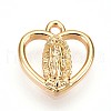 Brass Pendants KK-T075-16G-1