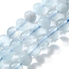 Natural Aquamarine Beads Strands G-N0319-D-01-1