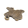 Tibetan Style Pendants X-PALLOY-P241-02AB-3