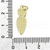Brass Enamel Pendants KK-B136-07G-03-3
