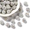 Pave Disco Ball Beads X1-RB-A130-10mm-11-1
