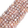 Natural Cultured Freshwater Pearl Beads Strands PEAR-E016-090-1