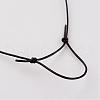Adjustable Leather Cord Necklaces NJEW-JN01644-4