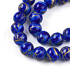 Baking Painted Glass Beads Strands DGLA-N010-10mm-05-3