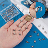 Beebeecraft 50Pcs 316 Surgical Stainless Steel Lobster Claw Clasps STAS-BBC0006-04-3