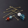 Brass Eye Pin KK-X0093-05G-3