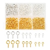 400Pcs Iron Screw Eye Pin Peg Bails IFIN-YW0001-26-1
