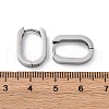 Tarnish Resistant 304 Stainless Steel Huggie Hoop Earrings STAS-H156-11A-P-3
