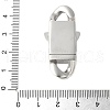 316 Surgical Stainless Steel Bayonet Clasps STAS-H234-11P-04-3