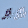 Letter DIY Silicone Molds X-DIY-I034-08M-3