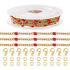 DIY Chain Bracelet Necklace Making Kit DIY-TA0006-12B-3