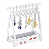   1 Set Coat Hanger Removable Acrylic Earring Displays EDIS-PH0001-92-1