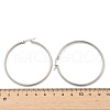 Tarnish Resistant 304 Stainless Steel Big Hoop Earrings X-EJEW-F105-04P-4