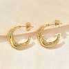 304 Stainless Steel Stud Earrings EJEW-L296-058G-3