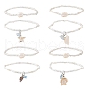 Glass Seed Beads Stretch Bracelets for Women BJEW-JB11638-2