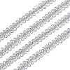 Metallic Polyester Ribbon OCOR-WH0067-04B-1