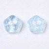 Transparent Baking Painted Glass Beads DGLA-R052-002-A01-3