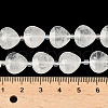 Natural Quartz Crystal Beads Strands G-D316-A20-4
