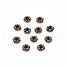 Tibetan Style Alloy Spacer Beads TIBEB-S039-019R-NR-2