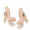 Alloy Enamel Stilettos Pendants ENAM-S115-042C-1