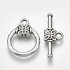 Tibetan Style Alloy Toggle Clasps TIBE-31215-057AS-NR-1