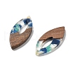 Resin and Walnut Pendants FIND-R051-12G-2