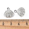 Alloy Crystal Rhinestone Pendants PALLOY-E775-11P-3