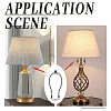 Alloy Lamp Shade Harp Holder FIND-WH0110-374-7