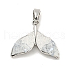 Natural Quartz Crystal Pendants KK-P275-25P-1