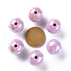 Opaque Acrylic Beads X-MACR-S370-D16mm-A03-3